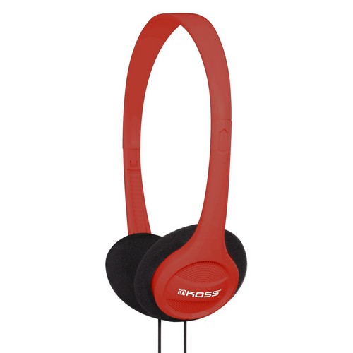 Koss Headphone KPH7 Portable On Ear Red 3.5mm