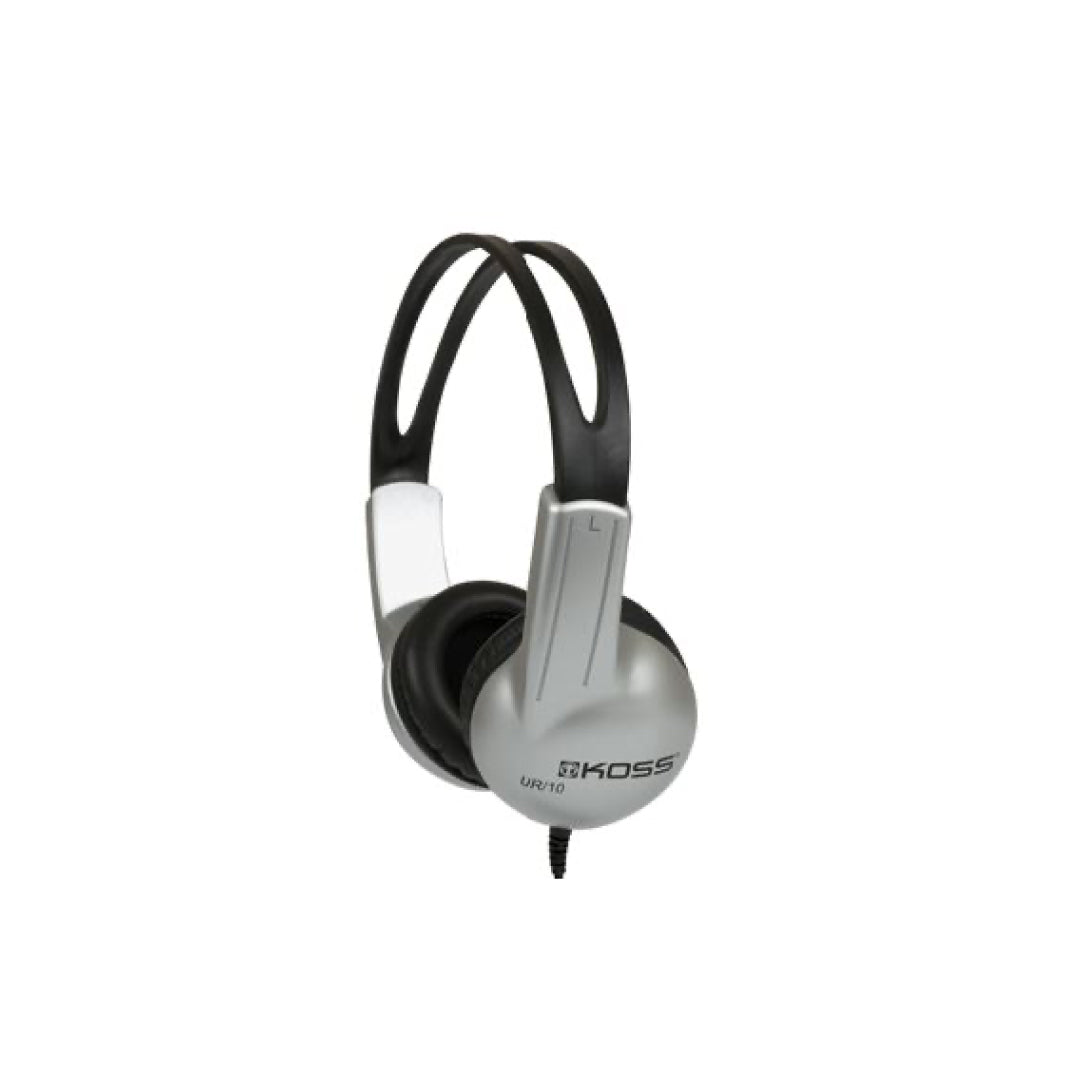 Koss Headphone UR10 On Ear Education Sku Polybag 6ft 3.5mm
