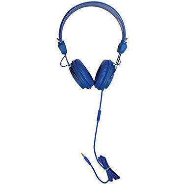 HamiltonBuhl HamiltonBuhl Headset On Ear with In-Line Mic TRRS Blue 3.5mm (UPC: 6811816215520)