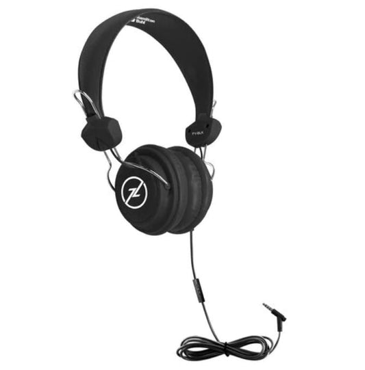 HamiltonBuhl HamiltonBuhl Headset On Ear Favoritz with Mic Dura-Cord Black 3.5mm (UPC: 6811816240410) – Image 2