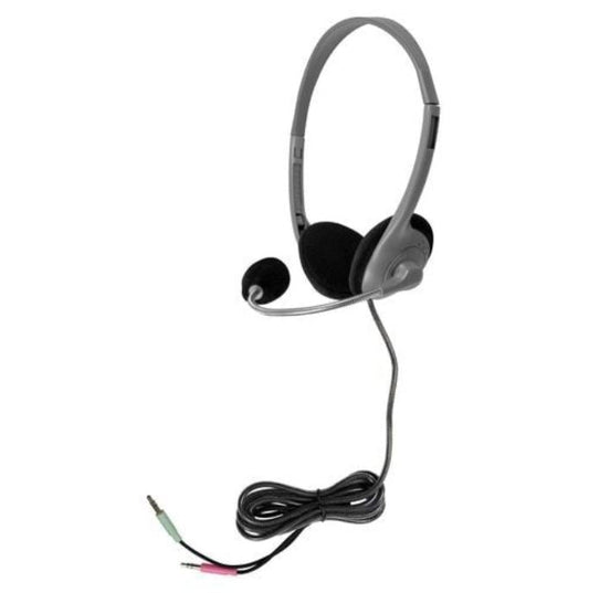 HamiltonBuhl HamiltonBuhl Headset On Ear Deluxe with Gooseneck Mic Dura-Cord 3.5mm (UPC: 681181120093) – Image 2