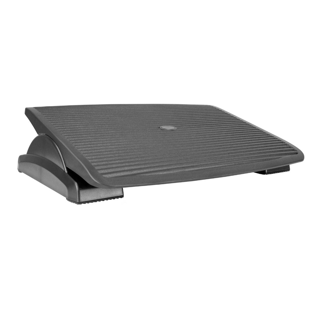 Mount-It! Footrest Ergonomic Adjustable Tilting Textured Surface Messaging Effect