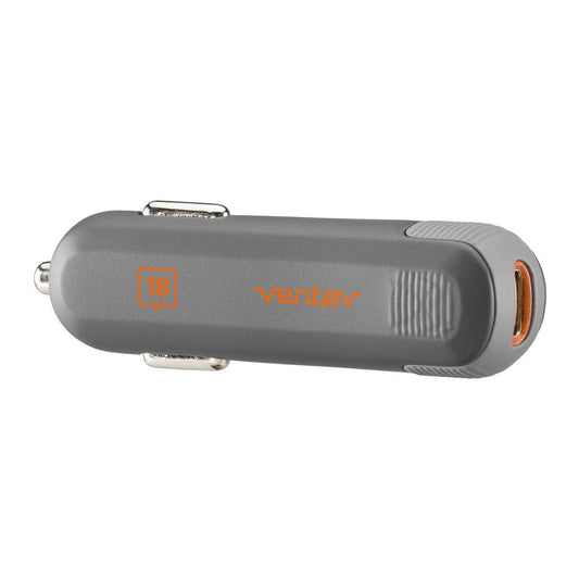 Ventev Ventev Car Charger 1 Port USB-C 18W Fast Charge pd1180 (UPC: 6464446548830) – Image 2