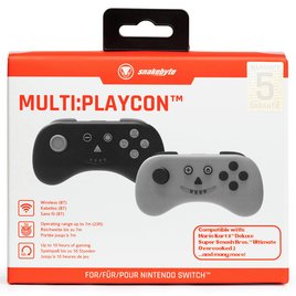 Snakebyte Snakebyte Nintendo Switch Multi Playcon Black & Grey (SKU: 50225)