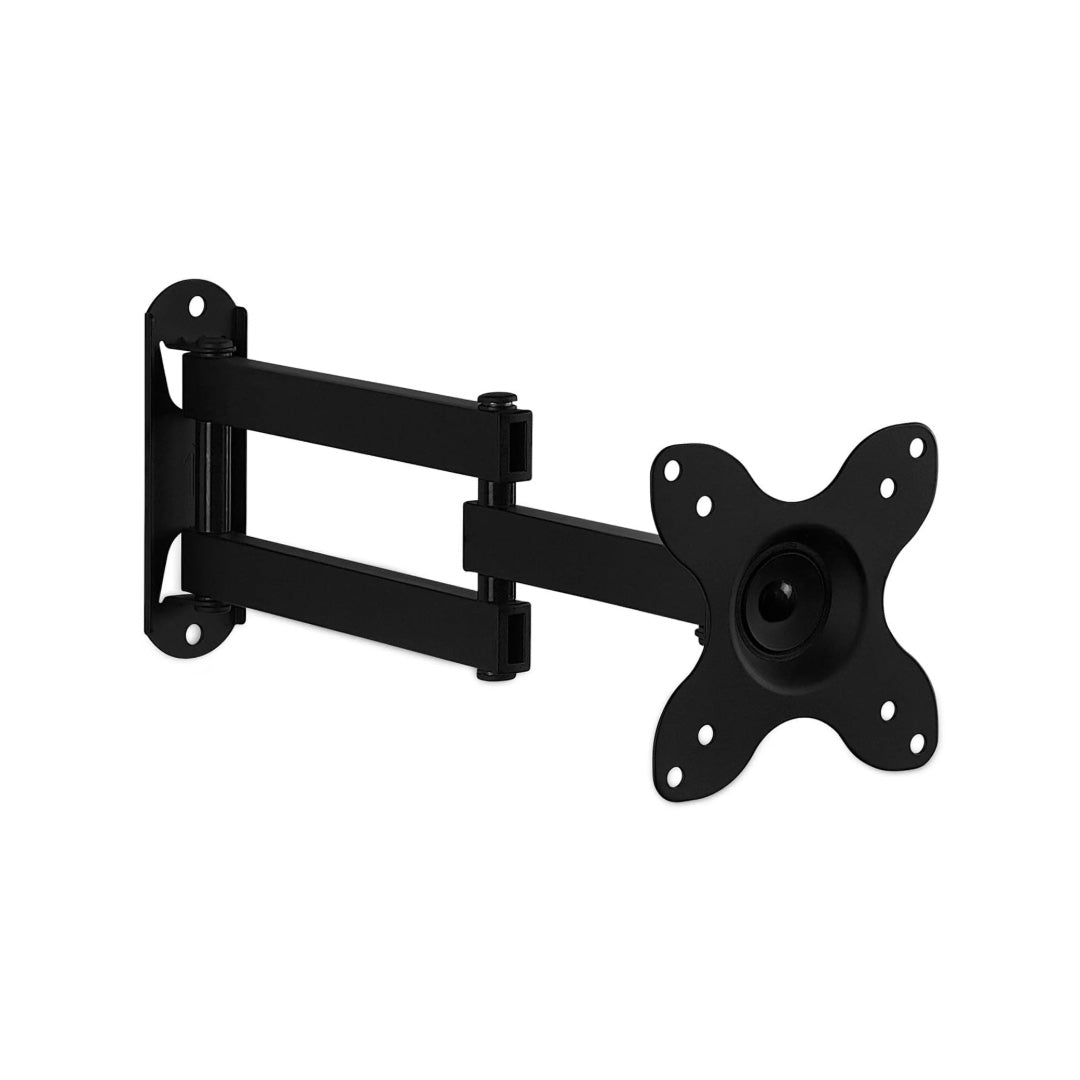 Mount-It! TV Wall Mount Small Full Motion up to 30 In Vesa Extends to 15 In from Wall
