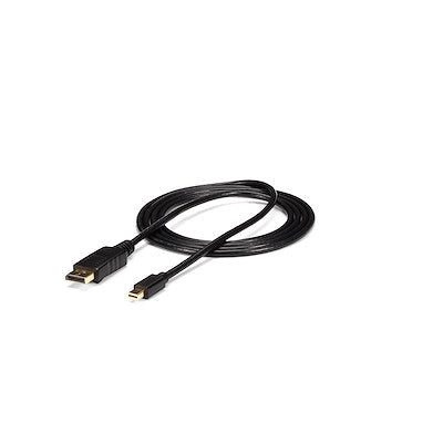 StarTech StarTech Cable Mini DisplayPort Male to DisplayPort Male 3ft - Black (UPC: 650308404910) – Image 5