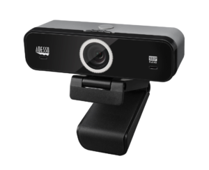 Adesso Webcam 4K Ultra HD CyberTrack K4 8.0MP Dual Mics with Noise Cancelling Pan/Tilt Tripod Mountable PC/Mac - Black - product image 3 of 5