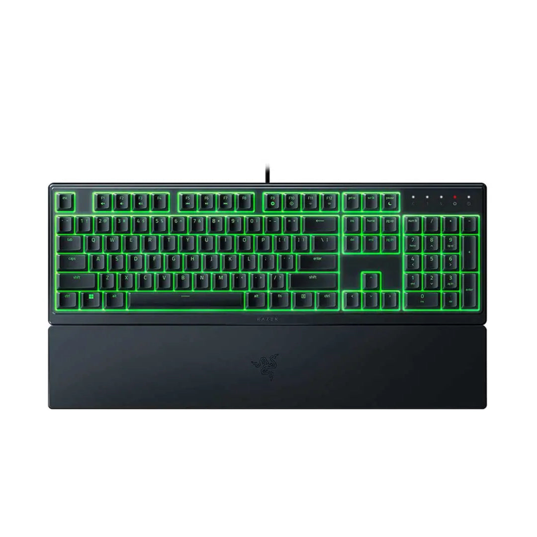 Razer Razer Gaming Keyboard Wired Ornata V3 X Low-profile Membrane Switches with Sound Dampening Foam Chroma RGB - Black