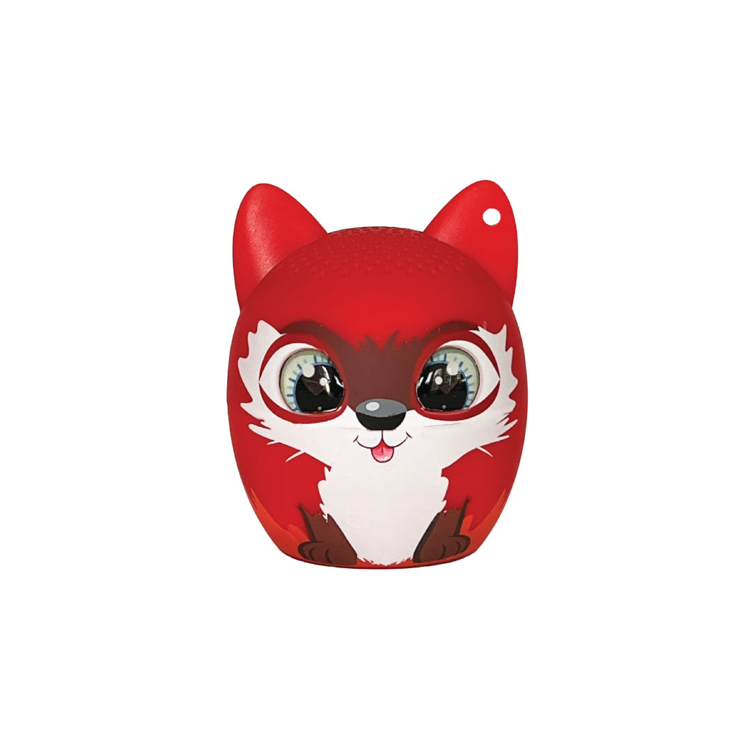 My Audio Pet Speaker Bluetooth Fox - Fox Rocks TWS & Lanyard Included 3 Watts Built in Mic Selfie Remote