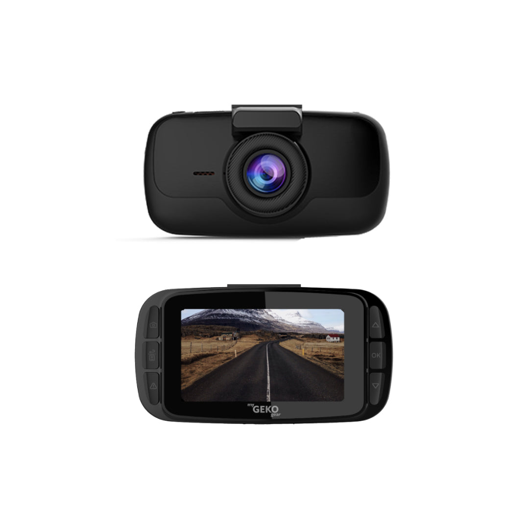 myGEKOgear Dashcam - Orbit 960 4k UHD Sony Starvis Night Vision Wifi Support G-Sensor Lane Departure & Front Collision Warning 16GB MicroSD Included (up to 512GB) - Black