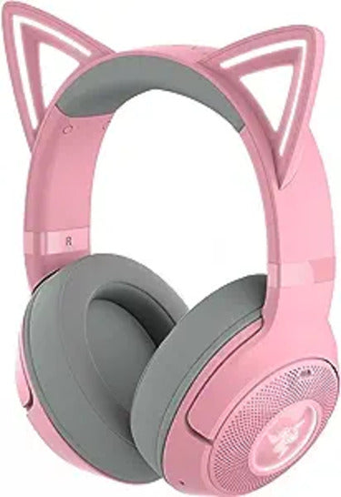 Razer Razer Gaming Headset Kraken Kitty V2 Bluetooth Chroma RGB with Boom Mic Dual Mic Noise Cancelling Quartz (SKU: 53024)