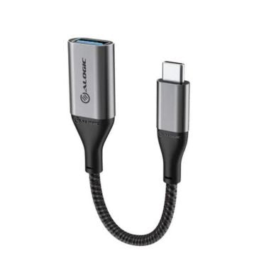 Alogic Alogic Adapter USB-C Male to USB-A Female 6In - Space Grey (UPC: 9350784017239) – Image 2