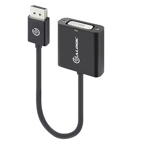 Alogic Alogic Adapter DisplayPort Male to DVI Female 8in - Black (UPC: 9350784009937) – Image 2