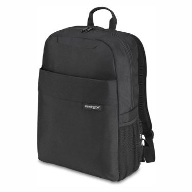 Kensington Kensington Backpack 16in Simply Portable Lite Side Pocket Adjustable Padded Shoulder Straps - Black (UPC: