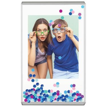 Digipower Vlogging Instax Photo Creative Display Kit Includes 64 pic Photo Album 10 Magnetic Picture Frames Floating Sparkles Picture Frame Photo Clip Stand 3D Stickers Sheet
