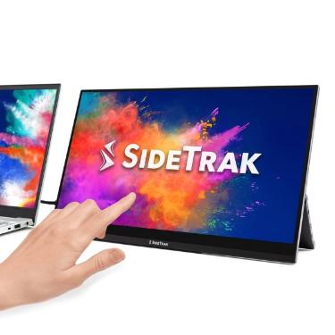 SideTrak SideTrak Laptop Monitor 15.8in Solo Pro Touch Freestanding Portable Monitor Anti-Glare LED Includes HDMI & USB-C