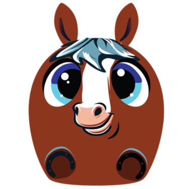 My Audio Solutions My Audio Pet Speaker Bluetooth Horse - Giddy Up Groove TWS & Lanyard Included 3 Watts Built in Mic Selfie