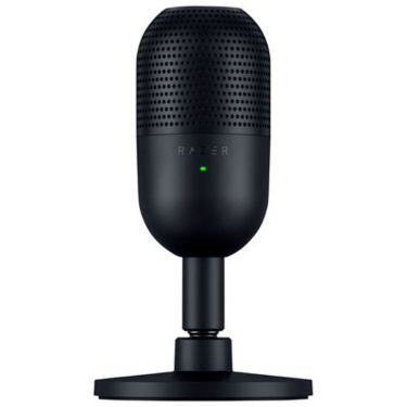 Razer Razer Gaming Microphone Seiren V3 Mini Ultra Compact Supercardioid Condenser Mic Tap to Mute Sensor with LED Indicator