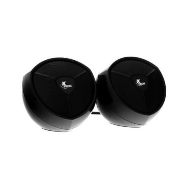 Xtech Xtech Computer Speakers 5W Ikonic 2.0 Stereo Multimedia with USB Power & 3.5mm Audio - Gloss Black (SKU: 53747)