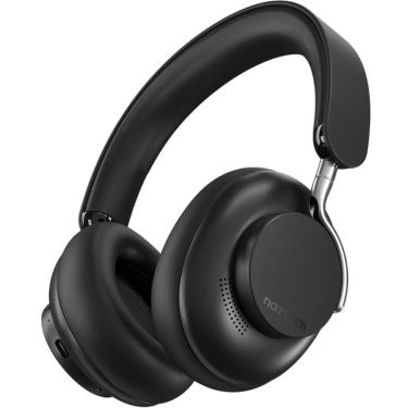 Naztech Naztech Bluetooth Headphones BLACK ANC Aura 360 Over the Ear Extra Deep Memory Foam Deep Rich Bass Dual Mics 3.5mm
