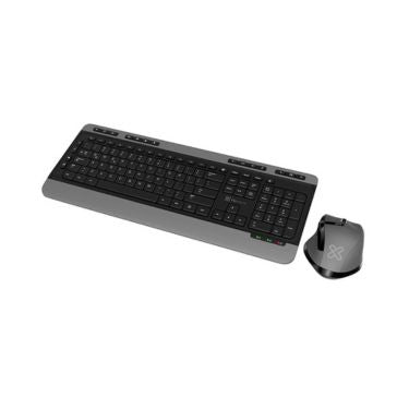 Klipxtreme Klipxtreme Keyboard & Mouse Combo Kit Wireless Magnifix Premium Ultra Slim 6 Button Ergonomic Mouse 1200dpi