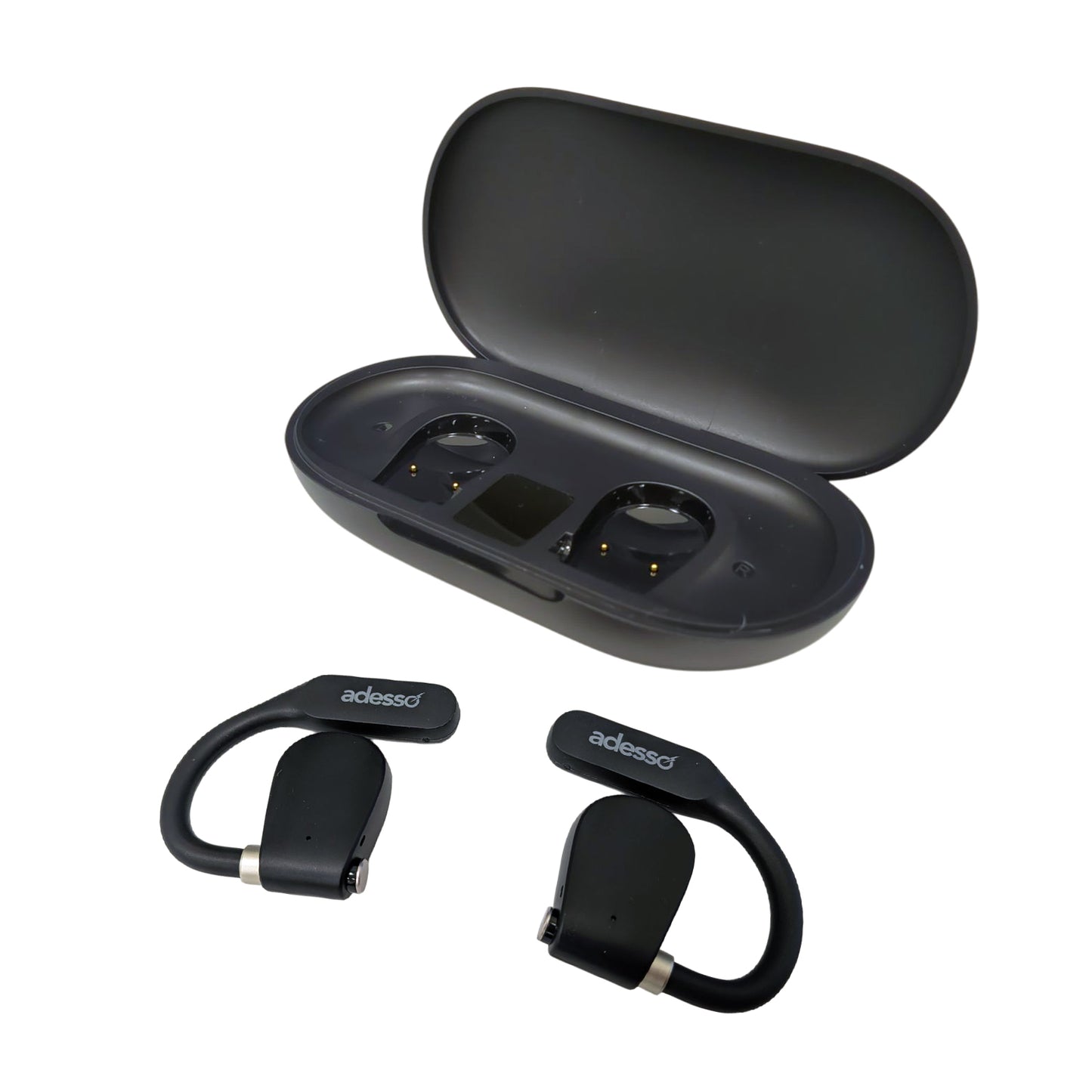 Adesso Earbuds Bluetooth Xtream T4 Open-Ear with Charging Case - Black