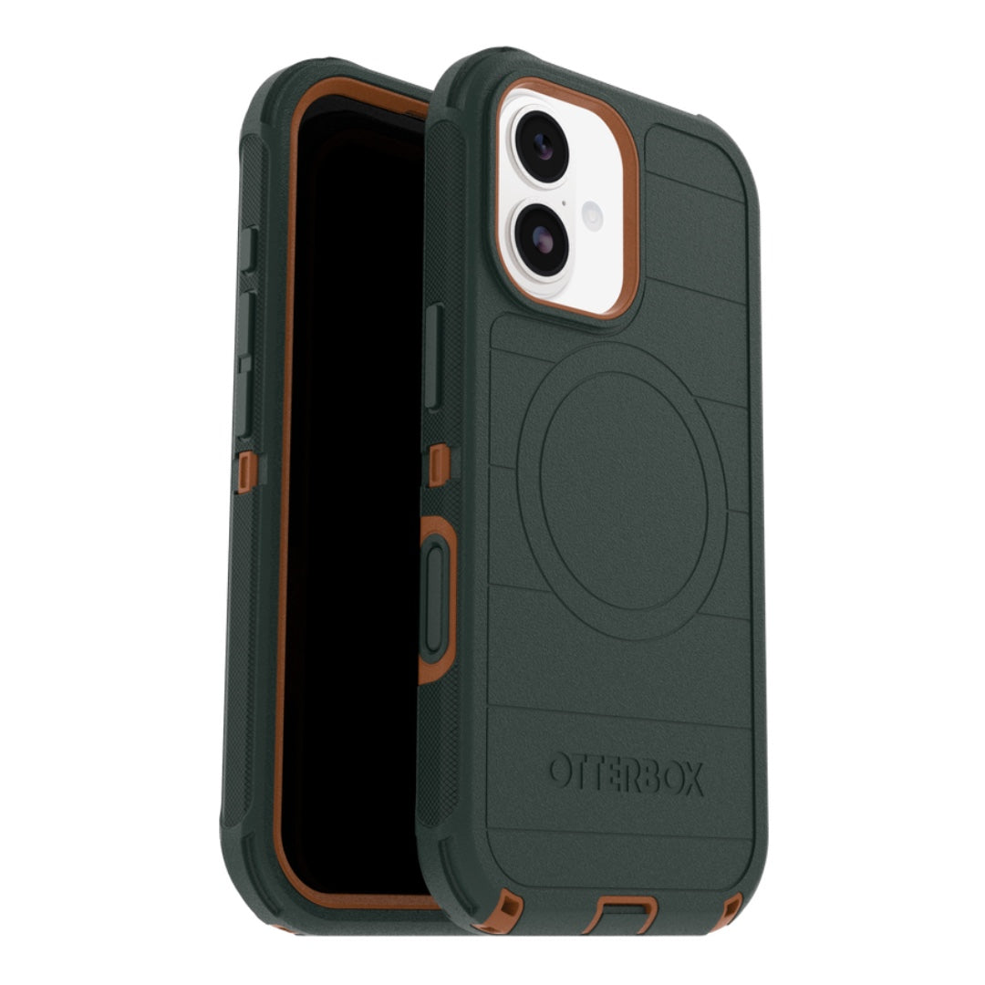 OtterBox iPhone 17 Defender Pro with MagSafe + Camera Control Case - Green Intrigue