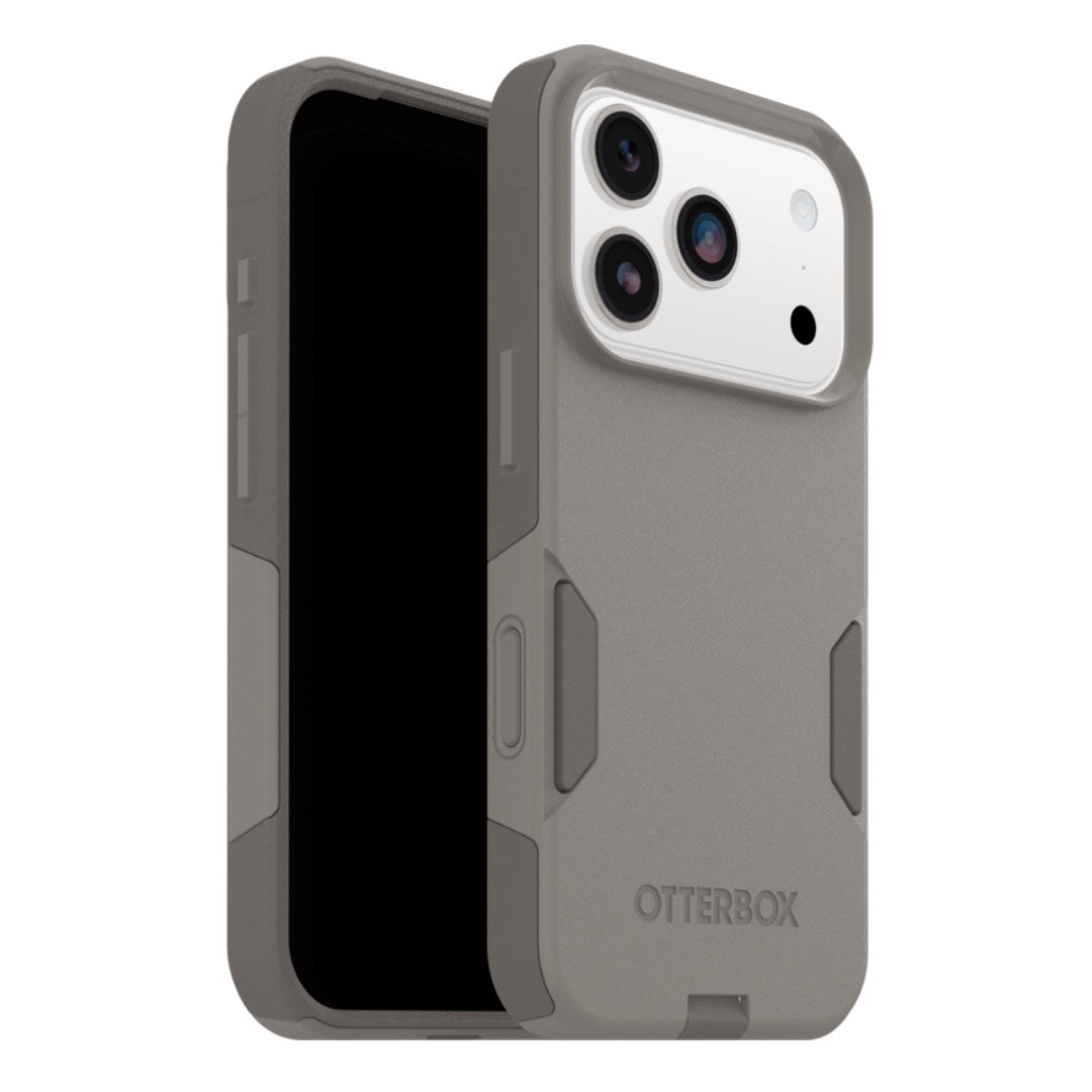OtterBox iPhone 17 Pro Commuter Case with MagSafe + Camera Control Case - Grey Comfort