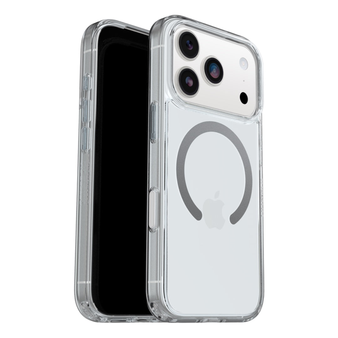 OtterBox iPhone 17 Pro Symmetry Clear with MagSafe + Camera Control Case - Clear