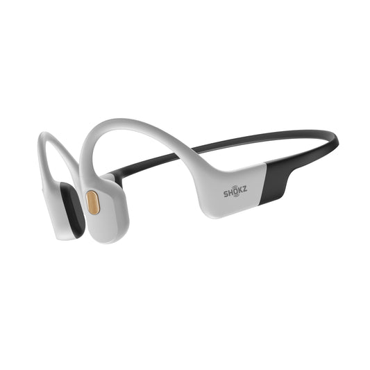 Shokz Shokz OpenSwim Pro WHITE Bluetooth Headset & MP3 Dual Modes Bone Conduction IP68 Waterproof Dual Noise Reduction 9Hrs
