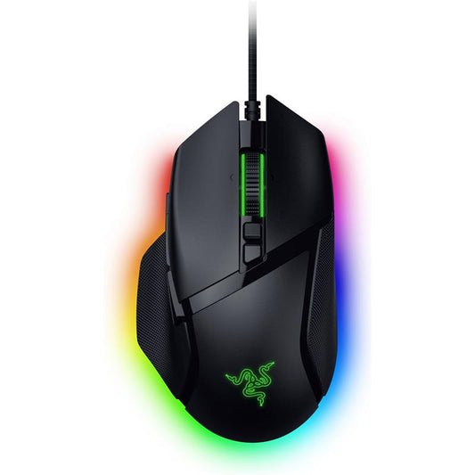 Razer Razer Gaming Mouse Wired Basilisk V3 35K Ergonomic HyperScroll Tilt Wheel 11 Buttons Focus Pro 35K Optical Sensor