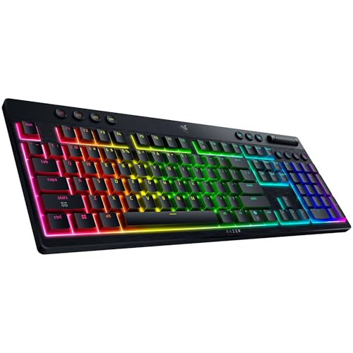 Razer Razer Gaming Keyboard Wireless BlackWidow V4 Low-Profile HyperSpeed Orange Mechanical Switches Bluetooth/HyperSpeed