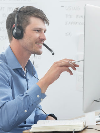 Koss Headset CS195-USB Mono with Boom Mic Noise Cancelling USB 8ft Cord - product image 2 of 5