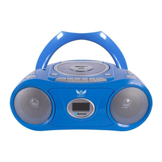 HamiltonBuhl Listening Centre Audio Star Mega 6 Station with Cassette Deck Boombox 6 Deluxe Headphones Carry Case - product image 2 of 5