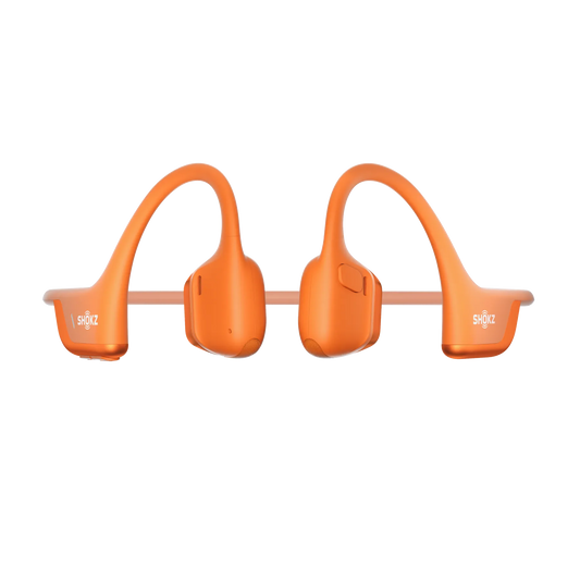 Shokz Shokz OpenRun Pro 2 - Orange - Bluetooth Headset Noise Cancelling Mic Premium Bone Conduction - Dual Drivers Enhanced