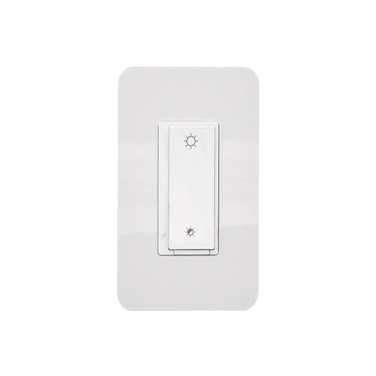 Nexxt Nexxt Smart Home Wifi Dimmer Switch Single Pole Voice Control Alexa/Google - Manual & Remote Dimming - White (UPC: