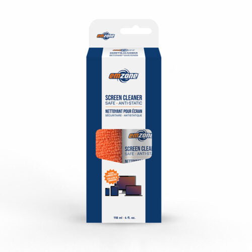 Emzone Screen Cleaner Gel Kit LED, LCD TVs Laptops and Monitors - Includes 200ml Gel & MicroFibre Cloth Alcohol & Ammonia Free - product image 5 of 5