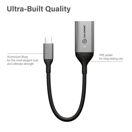Alogic Adapter USB-C Male to HDMI Female 4K Ultra HD - product image 2 of 5