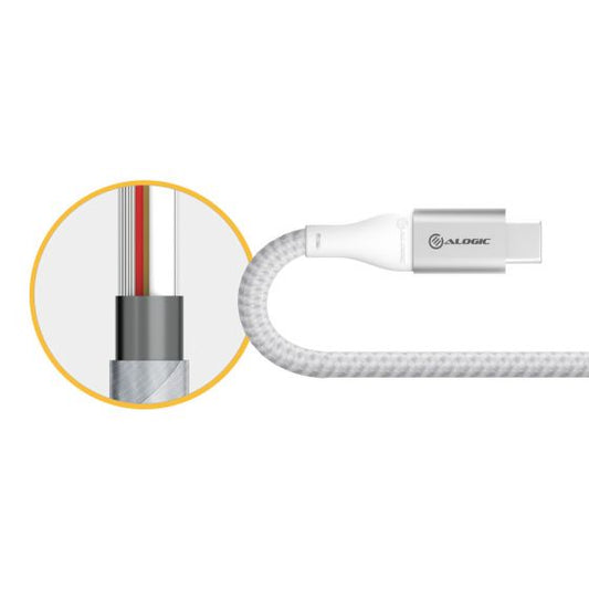 Alogic Adapter USB-C Male to USB-A Female 3.1 6in Ultra- Silver - product image 2 of 4
