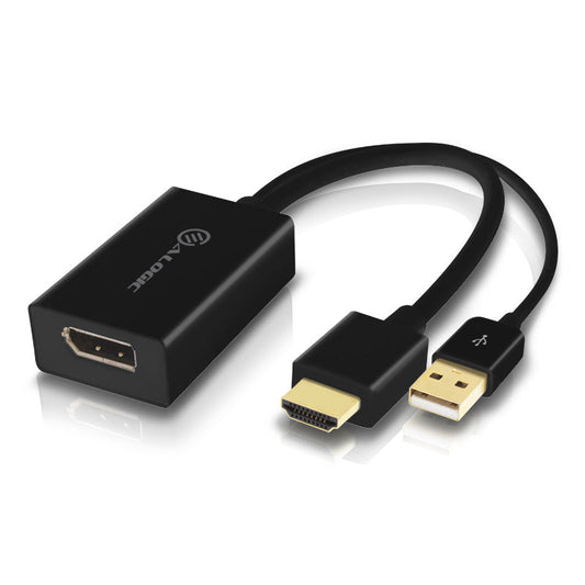 Alogic Adapter DisplayPort Male to HDMI Female 8in - Black - product image 2 of 2