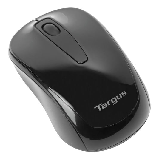 Targus Targus Mouse Wireless Optical Ergonomic Ambidextrous 1600dpi PC/Mac - Matte Black (UPC: 092636324643) – Image 2