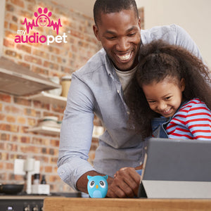 My Audio Solutions My Audio Pet Speaker Bluetooth Owl Blue - OwlCappela TWS & Lanyard Included 3 Watts Built in Mic Selfie Remote - product image 3 of 5