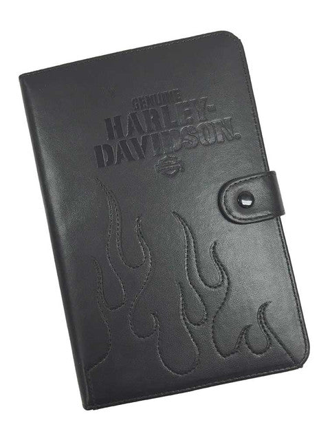 Harley Davidson Universal 7-9 in Tablet Folio Black Leather - product image 1 of 3