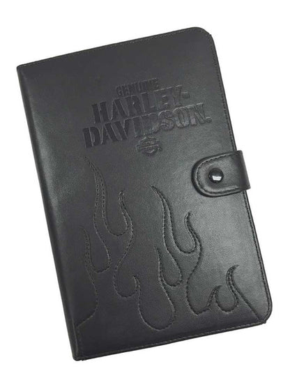Harley Davidson Universal 7-9 in Tablet Folio Black Leather - product image 1 of 3