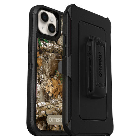 OtterBox iPhone 14+ Defender Case - RealTree Edge Black