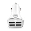 HyperGear Car Charger 4 Port USB-A 6.8 Amp Rapid Charge - White - product image 1 of 5