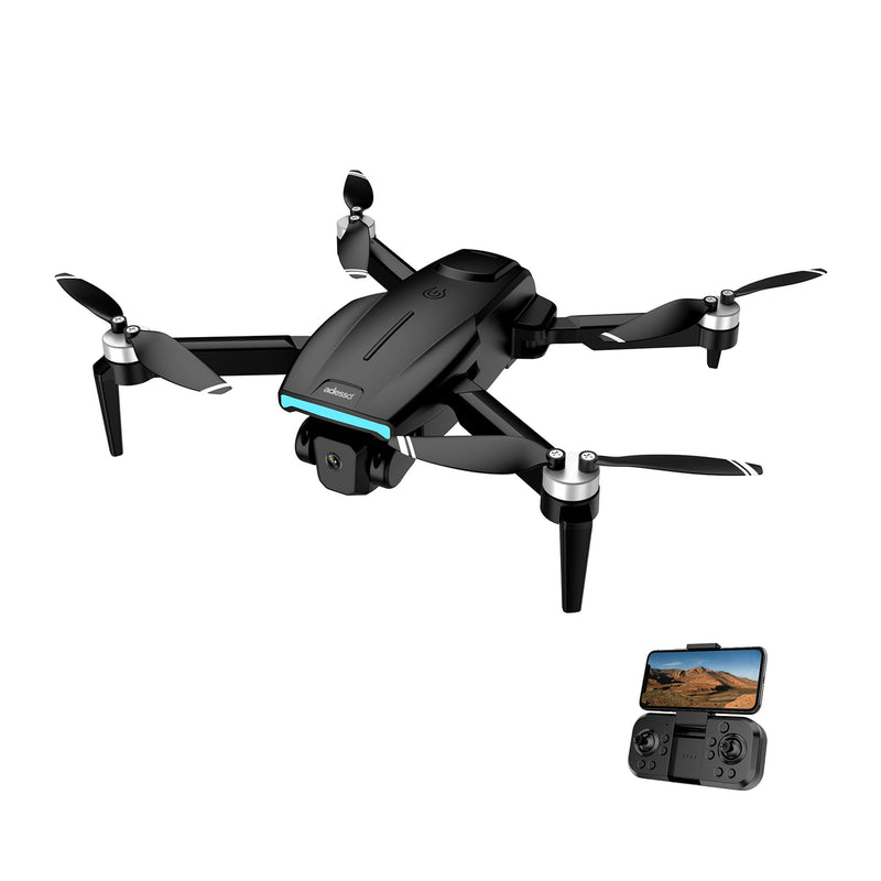 Adesso CyberDrone X2 1080P FPV Camera with Gimbal 2.4Ghz+Wifi Remote with Mobile Phone Holder 80 Meter Range