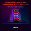 Cancella HyperGear Speaker Bluetooth Party LYTE XL 10W LED Lightshow Built In Mic 360 Degrees 5 Dazzling Light Effects Built in Buttons to Control Calls Volume - product image 2 of 5