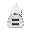 HyperGear Car Charger 2 Port USB-A 3.4 Amp Rapid Charge - White - product image 1 of 5