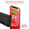 HyperGear Powerbank 20000mAh 2 Port USB-A (18W) USB-C (20W) PD Fast Charge - Black - product image 5 of 5